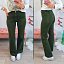 Jeans Verde Bolsillos